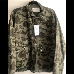 Zara Jackets & Coats - Zara Camouflage jacket(NEW) Zara Jackets & Coats - Zara Camouflage jacket(NEW)